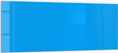 Produktbild von DEQORI Küchenrückwand Glas 125x50 cm 'Hellblau' Spritzschutz Bad Rückwand Küche