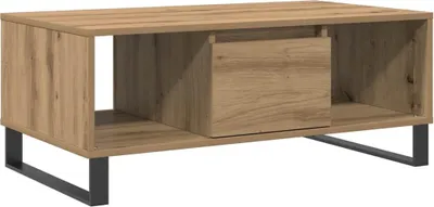 Obrázek produktu pro vidaXL Konferenční stolek Artisan dub 90x50x36,5 cm materiál na bázi dřeva