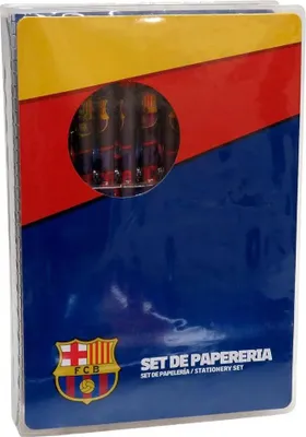 Productafbeelding van FC Barcelona kunstset, 25 stuks, transparant. Één maat