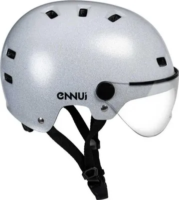 Image de Casque Ennui Clash White Stars blanc pour homme et femme, taille unique