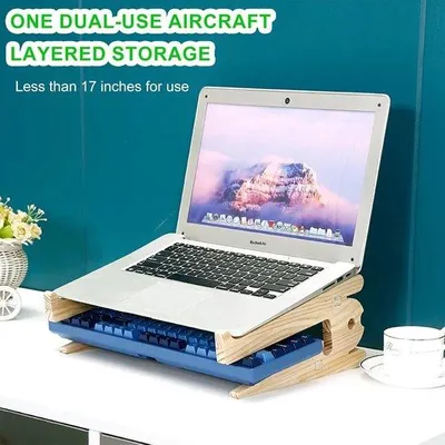 Produktbild von Laptophalter, Antislip - Laptophalter, Ergonomische LaptopständerHobbypaket
