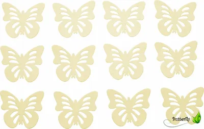 Produktbild von Schmetterlinge Papier, 3D-Aufkleber, Farbe:creme