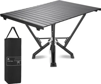 Produktbild von Famanu Camping-Tisch - Tragbare Aluminium Picknicktafel mit 170 kg Tragkraft
