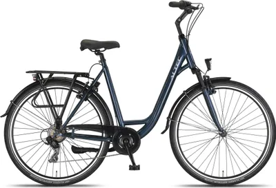 Produktbild von Altec Cityräder Damen Verona 28 Zoll 56 cm Damen 7G Felgenbremse Petrolblau