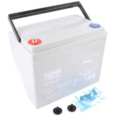 Produktbild von Fiamm 12FGL33 Blei Akku mit M6 Schraubanschluss 12V, 33000mAh