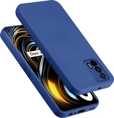 Zdjęcie produktu dla Pokrowiec Cadorabo do Realme GT Silikonowy pokrowiec na telefon komórkowy Wykonany z płynnego silikonu, odporny na zarysowania i wstrząsy pokrowiec ochronny do Realme GT