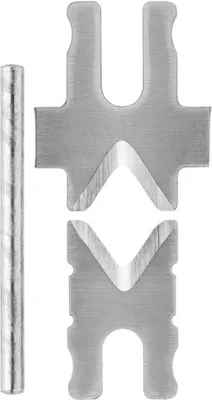 Produktbild von KNIPEX 1 Paar Ersatzmesser für 12 62 180 20 mm, 12 69 21