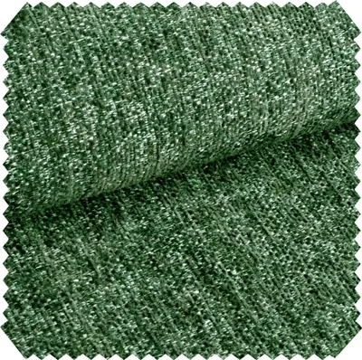 Produktbild von novely® Abvekauf | TESSANO - Samtweicher Chenille-Polsterstoff in 3D-Optik - Schwer Entzündbarer Möbelstoff - Pflegeleichte Meterware 1lfm - Farbe: 14 Flaschengrün