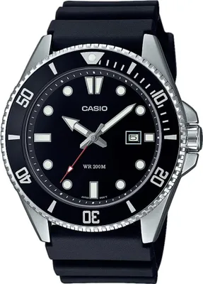 Produktbild von Casio Uhr MDV-107-1A1VEF Herrenuhr Edelstahl Schwarz