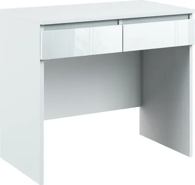 Produktbild von Schreibtisch Bürotisch Computertisch Laptoptisch Büromöbel Bella b3 weiss hochglanz