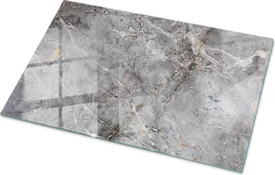 Produktbild von Naturmarmormuster– Küchenarbeitsplatte – Glasplatte Küche – Glasarbeitsplatte – Küchenplatte Glas – Arbeitsfläche Glas – Pflegeleicht – 100x70 cm