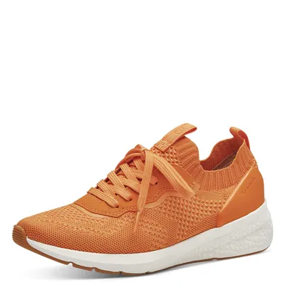 Produktbild von Tamaris Damen Sneaker Sock Schnürschuh Stretch 1-23714-42, Größe:39 EU, Farbe:Orange