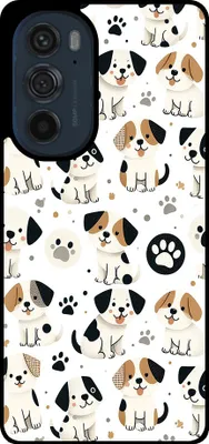 Produktbild von Smartphonica Phone Case Fit für Motorola Edge 30 Pro mit Hund Druck - TPU zurück Abdeckung Fall Hund Design
