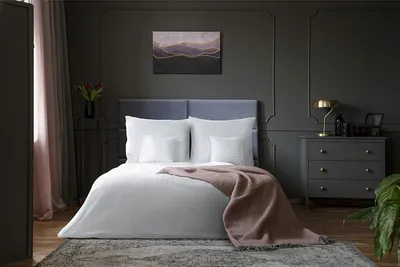 Produktbild von weißer Hotel-Kissenbezug 160x200 Damast 5mm (Reißverschluss)