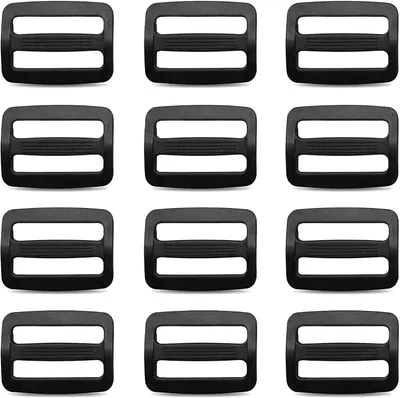 Imagen del producto de Hebillas de plástico, 10 unidades, color , para cinturones y bolsos
