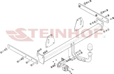 Produktbild von Z548108 Anhängerkupplung passend für TOYOTA Corolla 02/2019- starr