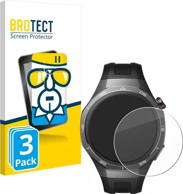 Produktbild von 3x BROTECT Schutzglas für Huawei Watch GT 5 Pro (46 mm) Displayschutz 9H Glas klar transparent