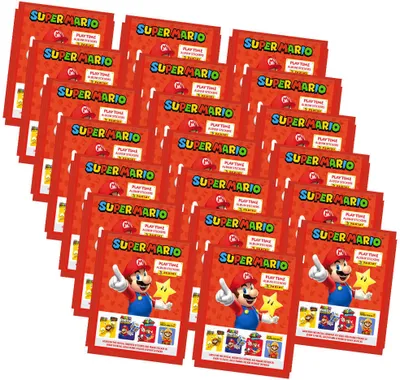 Produktbild von Panini Super Mario Sticker - Play Time (2023) - 20 Tüten Sammelsticker