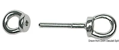Produktbild von Edelstahl doppelt eyebolt 8 x 60 mm Osculati 39.170.91