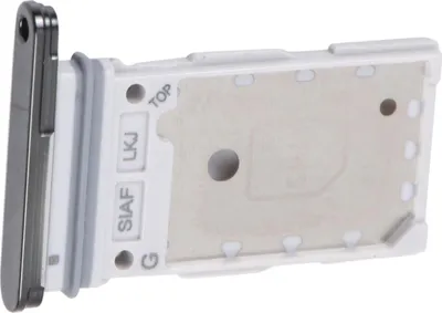Produktbild von Simkartenhalter passend für Samsung Galaxy S23, S23 Pus, Dual-Nano-SIM Slot, Original Ersatzteil, Graphit