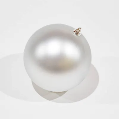 Produktbild von DECOLED Kunststoffkugel, Ø 20 cm, silber, matt, UV