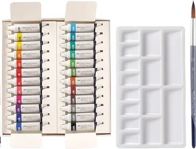 Immagine prodotto di Acquerelli Faber-Castell Creative Studio - confezione da 24 pezzi