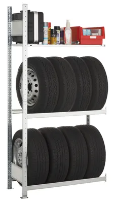 Produktbild von Garagen-Set Anbauregal 180x100x40 cm