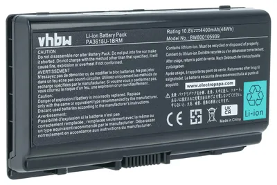 Produktbild von vhbw Akku kompatibel mit Toshiba Satellite Pro L40-PSL4BE, L40-19O Notebook (4400 mAh, 10,8 V, Li-Ion)