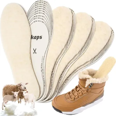 Immagine prodotto di Solette per scarpe - per scarpe invernali - calde - termiche - con pelliccia - personalizzabili - 36-46
