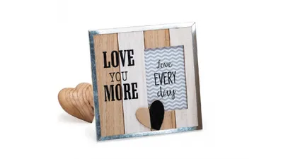 Zdjęcie produktu dla Drewniana ramka na zdjęcia 10x15 STILL IN LOVE II