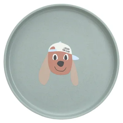 Produktbild von Lässig Tiny Team, Teller für Kleinkinder, Grün, Zellulose, Polypropylen (PP), Junge/Mädchen, 0,5 Jahr(e), 180 mm
