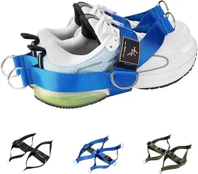 Produktbild von Professionelles 2er-Set All-Legs 4-Ring Fitness-Bänder für Gluteus-Übungen, ideal für Booty-Workouts und Kabelgeräte – perfekt für das Training zu Hause und