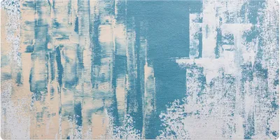 Produktbild von Abstrakte Striche– Schreibtischunterlage – Schreibtisch Tischunterlage – 120x60 cm – Unterlage Groß Schreibtischmatte