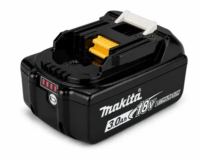 Zdjęcie produktu dla Akumulator 18 V 3,0 Ah kompatybilny z systemem Makita LXT – zamienny akumulator litowo-jonowy BL1830B z wyświetlaczem LED