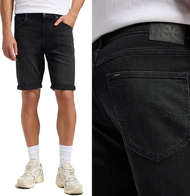 Immagine prodotto di LEE Uomo, Pantaloncini 5 TASCHE SHORT, W30, Nero, pantaloncini, pantaloni