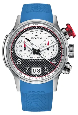 Produktbild von Edox - 38003 TINR CANBR - Armbanduhr - Herren - Quarz - Chronorally 45 Limited Edition