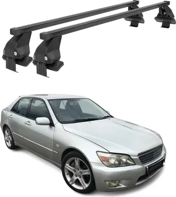 Image de Barres Transversales Menabo pour Lexus IS XE10 1998-2005 Noir