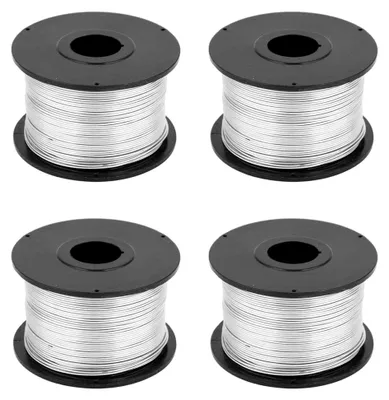 Produktbild von Bewehrungsdraht, 4 Stück 110m 0,8 mm Stahl Bindedraht für Bewehrungsbindemaschinen