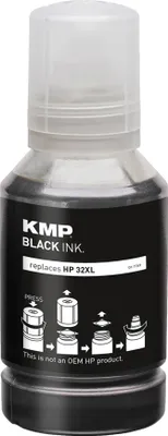 Produktbild von KMP 1769,1001, Hohe (XL-) Ausbeute, Schwarz, 135 ml, 1 Stück(e), 6000 Seiten, Einzelpackung