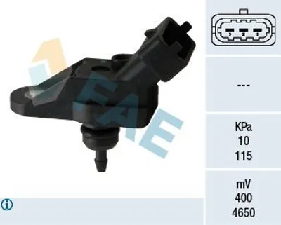 Produktbild von FAE 15054 Ladedrucksensor für OPEL Corsa D Schrägheck (S07) Saugrohr