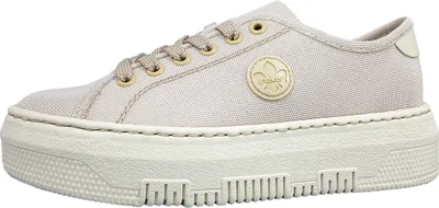 Produktbild von Rieker Levy Damenschuhe Schnürschuhe Sportive Sneaker high Grau Freizeit, Schuhgröße:40 EU