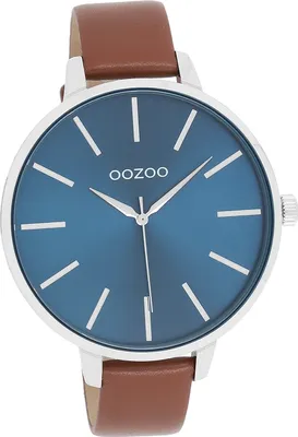 Produktbild von Oozoo Leder Damen Uhr Analog Quarzuhr Armband braun Timepieces D2UOC11439