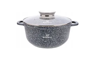 Produktbild von 10 tlg Topfset Wunderschöne Töpfe mit Steinbeschichtung in 5 verschiedenen Größen, perfekte Geschenkidee, 1.2L / 2.3L / 3.2L / 4.5L / 5.5L