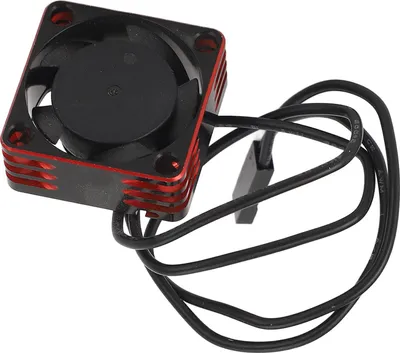 Image de RC Car Motor Cooling Fan Aluminium Alloy 25x25mm Brushless ESC High Speed Heat Dissipation Fan Red