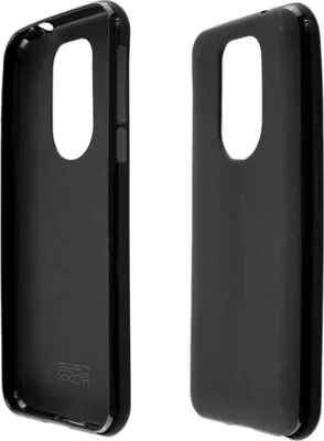 Immagine prodotto di caseroxx custodia protettiva in TPU compatibile con Emporia Smart 5, custodia in gomma per cellulare nera