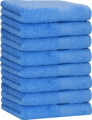 Produktbild von Betz 8 Stück Handtücher 50x100 cm PREMIUM  100% Baumwolle  Farbe: hellblau