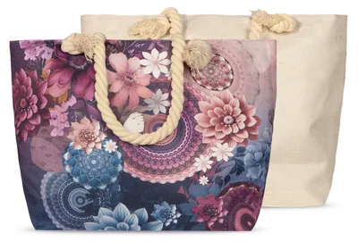 Produktbild von Bag Happiness 43x60 cm - mandalas & flowers
