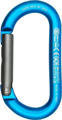 Obrázok produktu pre Kong Italy Ovalone Hliníková karabína Blue Blue Jedna veľkosť