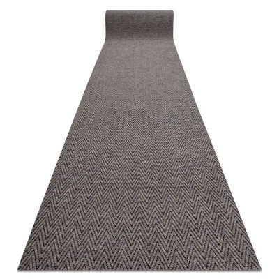 Zdjęcie produktu dla Wycieraczka antypoślizgowa 200 cm MAGNUS 1951 Zygzak zewnętrzna, wewnętrzna, na gumie - beż beżowy 200x130 cm