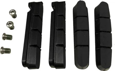 Productafbeelding van Shimano, remblokken, racefiets, Dura Ace 7900/6700, model R55C3, geschikt voor droge en natte omstandigheden, zeer stil, verpakking = 4 stuks (artikelnummer = Y8Fn98092)